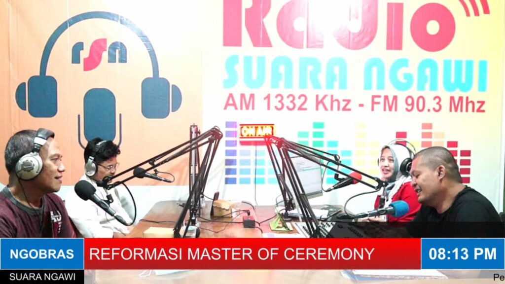 Radio Suara Ngawi Ngobras Master of Ceremony