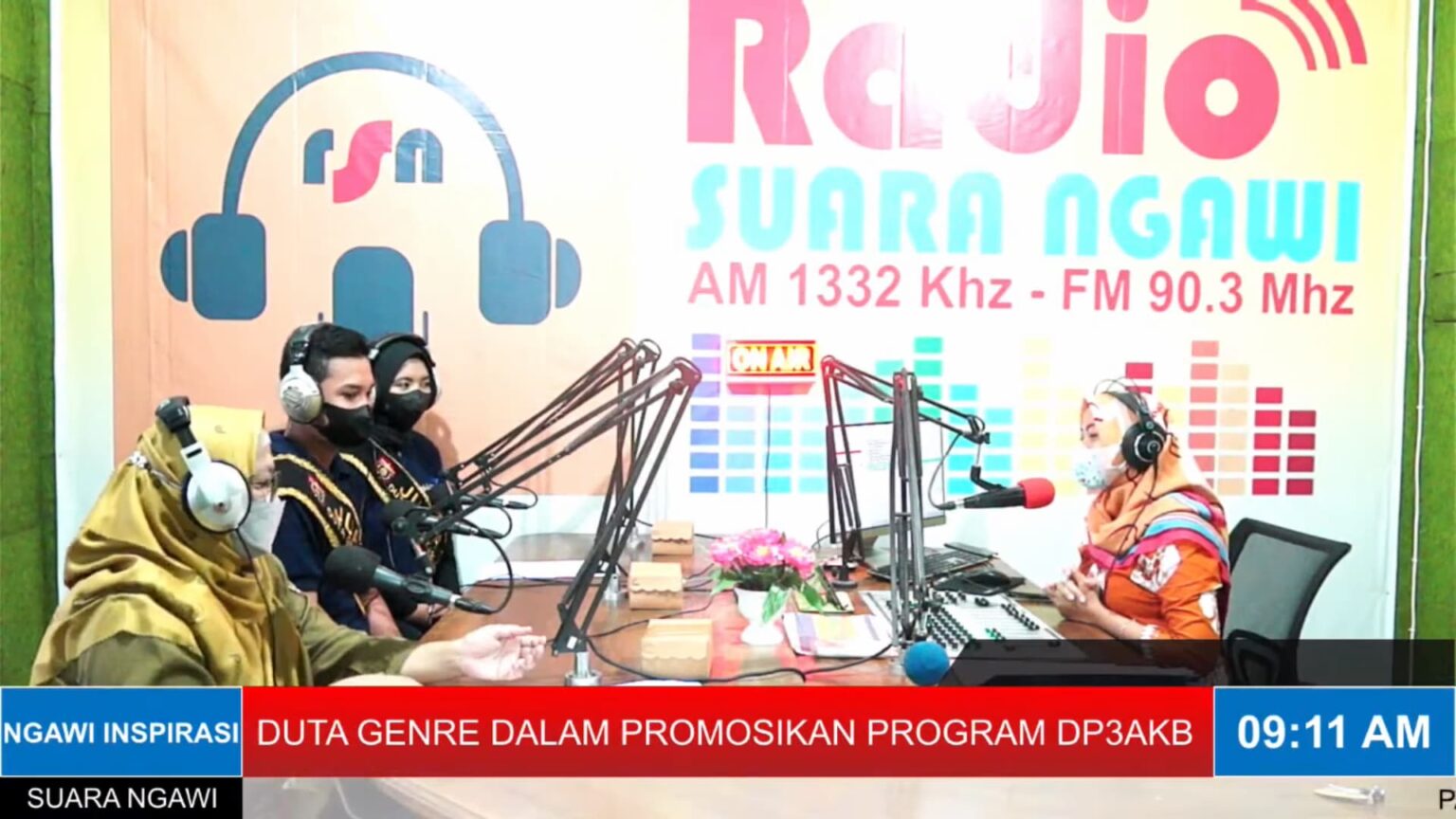 Talk Show Ngawi Inspirasi "Duta Genre Dalam Promosikan Program DP3AKB ...